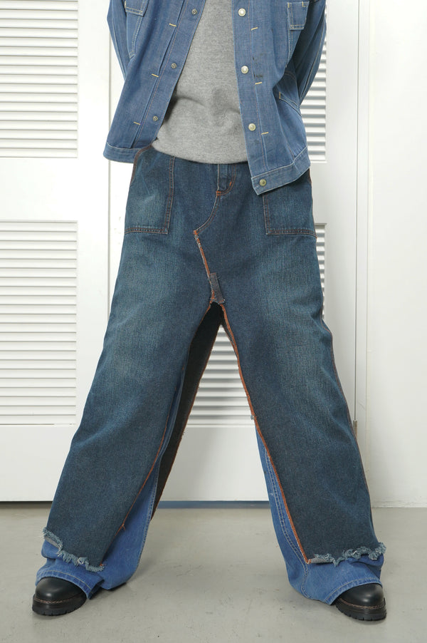 90's "JPG" -Denim Skirt-