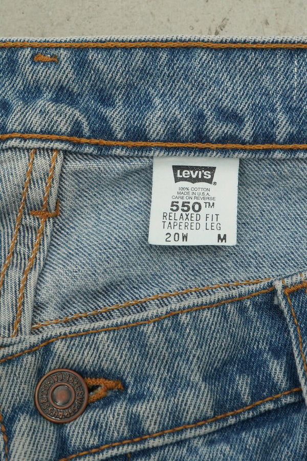 "Levi's" -Remake "550" Denim Pants-