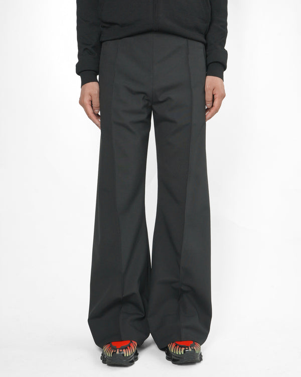 -Wool Easy Flare Slacks-