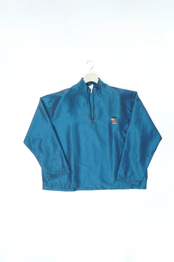 80'S "SURF STYLE" -Half Zip Pullover-