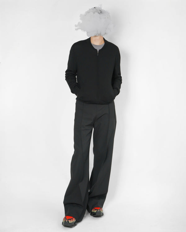 -Wool Easy Flare Slacks-