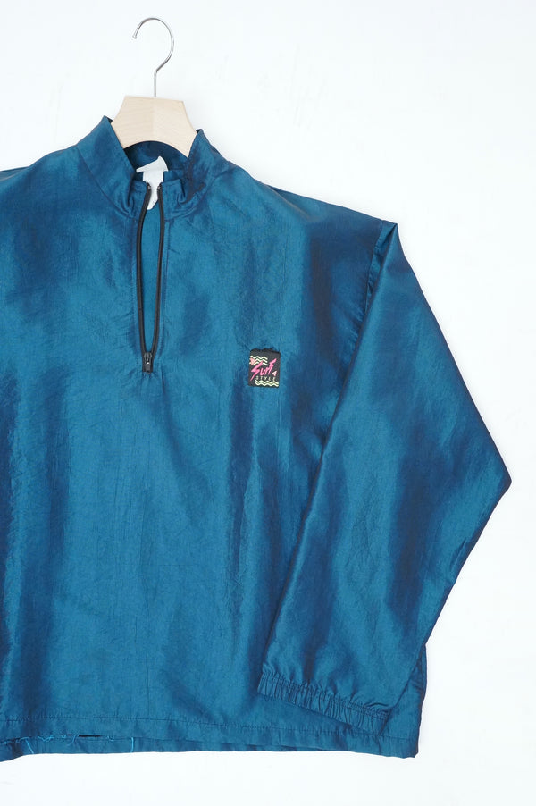 80'S "SURF STYLE" -Half Zip Pullover-