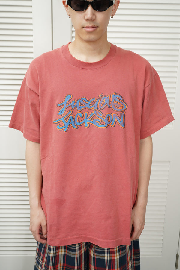 90's "LUSCIOUS JACKSON" -Rock Band Printed S/S Tee-