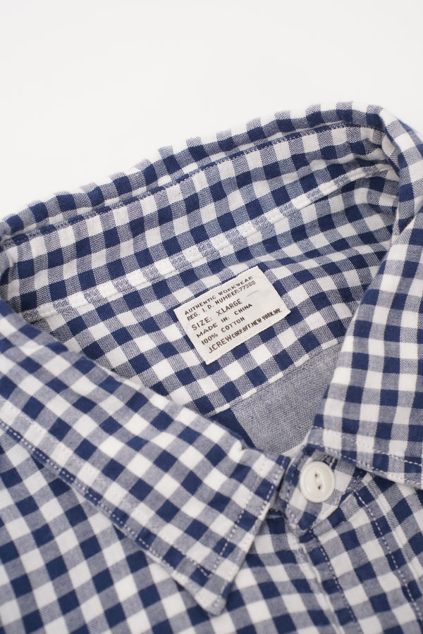 "J.CREW" -Gingham Check pattern L/S Work Shirts-