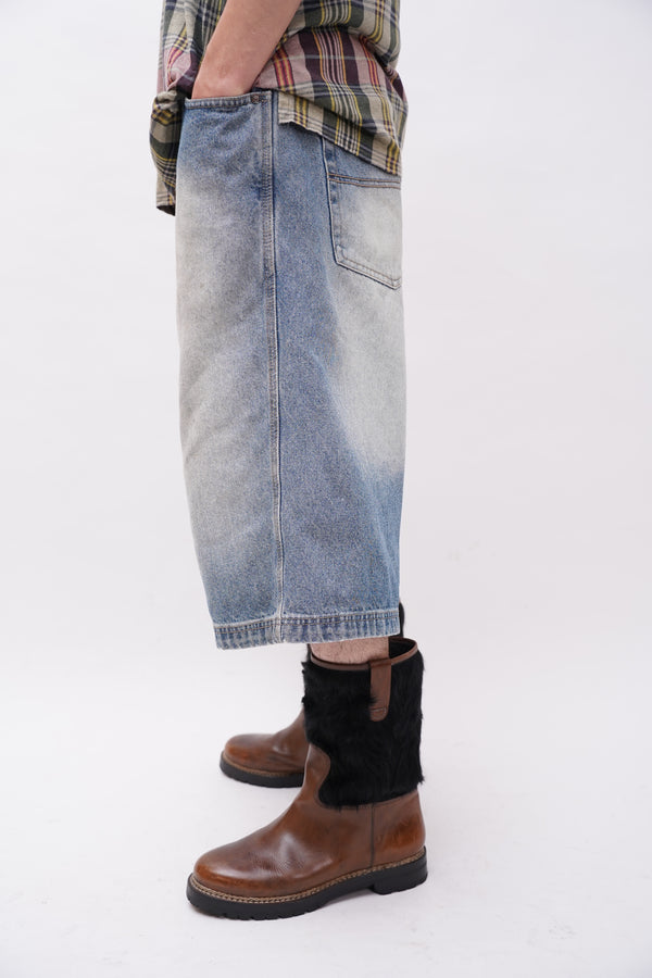 "Jordan Craig" -Baggy Denim Shorts-