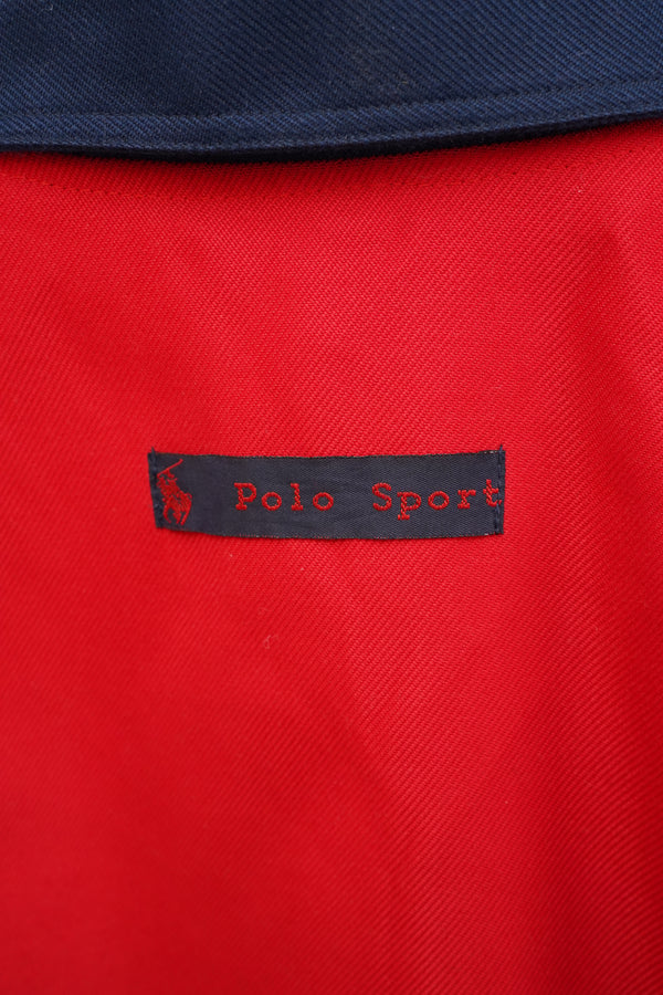 Bootleg “POLO SPORT” -Patched Logo Stadium Jacket-