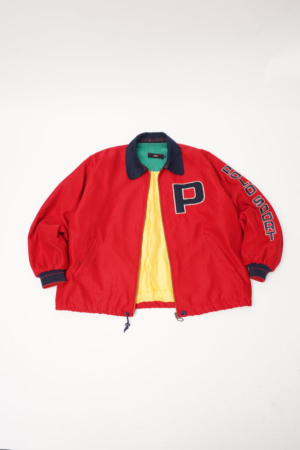 Bootleg “POLO SPORT” -Patched Logo Stadium Jacket-