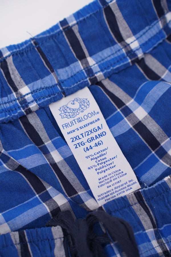 "Fruit of The Loom" -Cotton/Poly Pajama Pants-