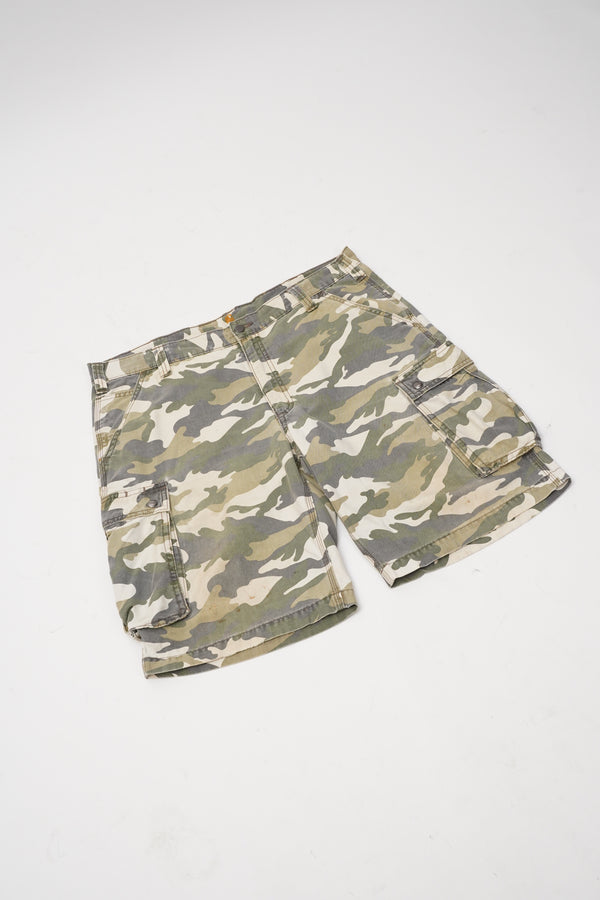 "Carhartt" -Cotton Cargo Shorts-