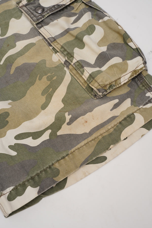 "Carhartt" -Cotton Cargo Shorts-