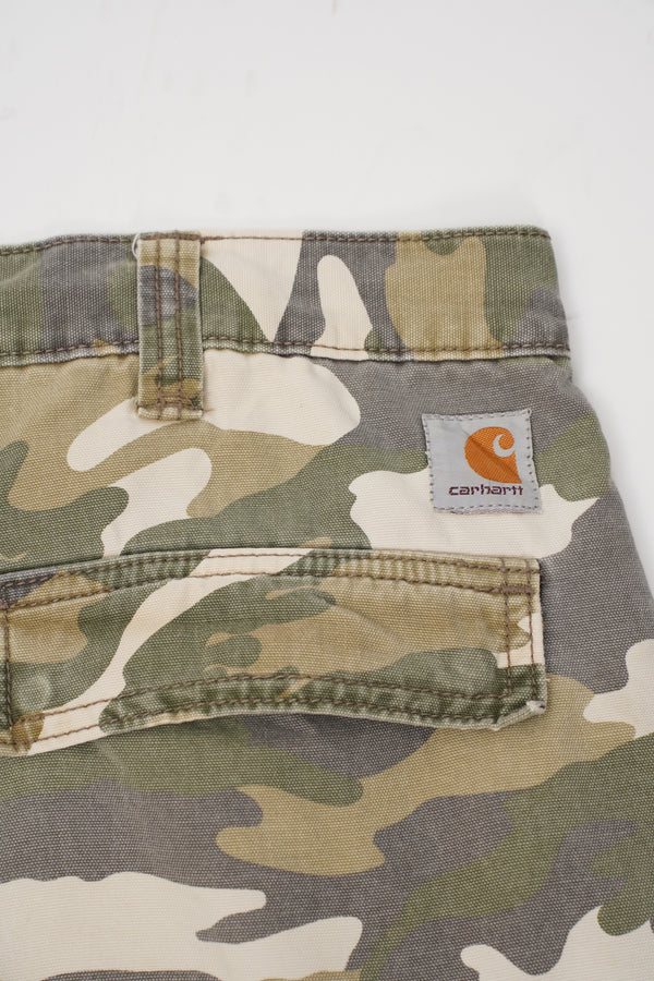 "Carhartt" -Cotton Cargo Shorts-