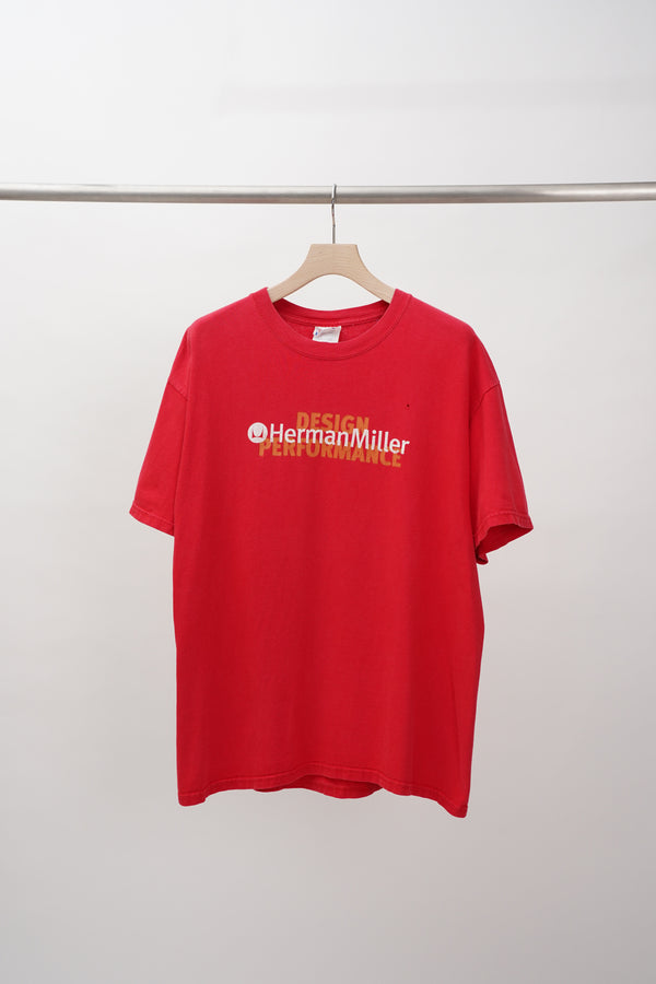 2000's "Hanes" -"Herman Miller" Printed S/S Tee-