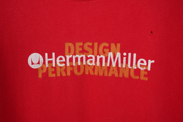 2000's "Hanes" -"Herman Miller" Printed S/S Tee-