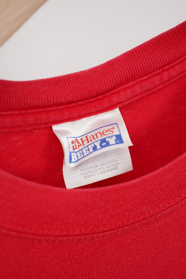 2000's "Hanes" -"Herman Miller" Printed S/S Tee-