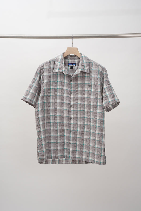 "Patagonia" -Cotton/Poly Seersucker S/S Shirt-