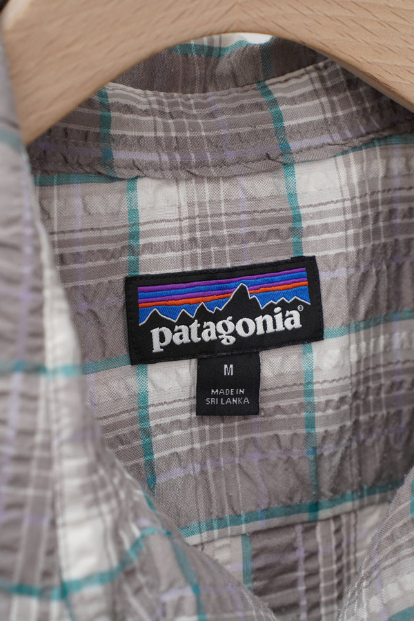 "Patagonia" -Cotton/Poly Seersucker S/S Shirt-