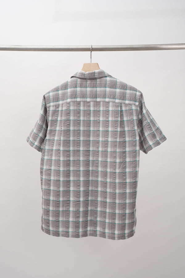 "Patagonia" -Cotton/Poly Seersucker S/S Shirt-