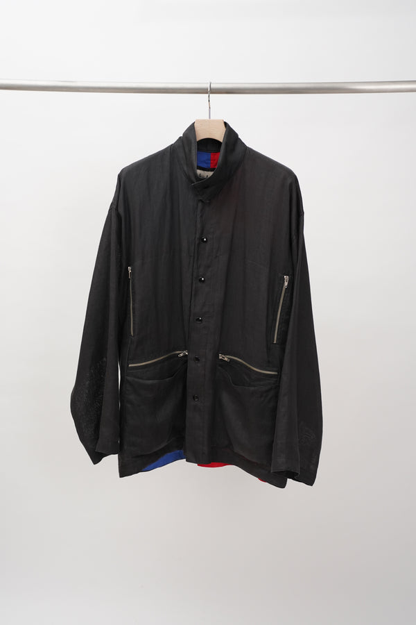 80's "Jean Charles de Castelbajac" -LInen Designed Jacket-