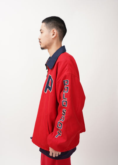 Bootleg “POLO SPORT” -Patched Logo Stadium Jacket-