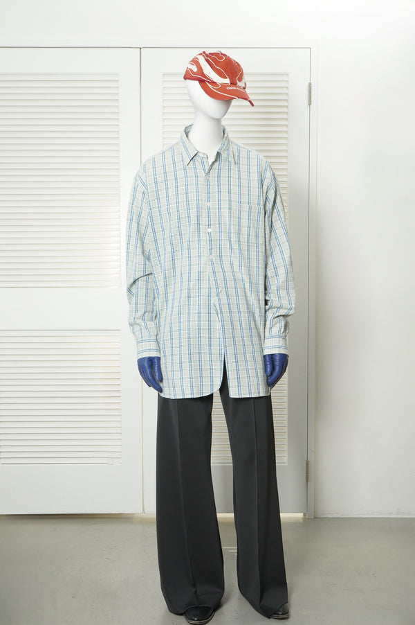 "RRL" -Cotton Pullover Long Shirt-