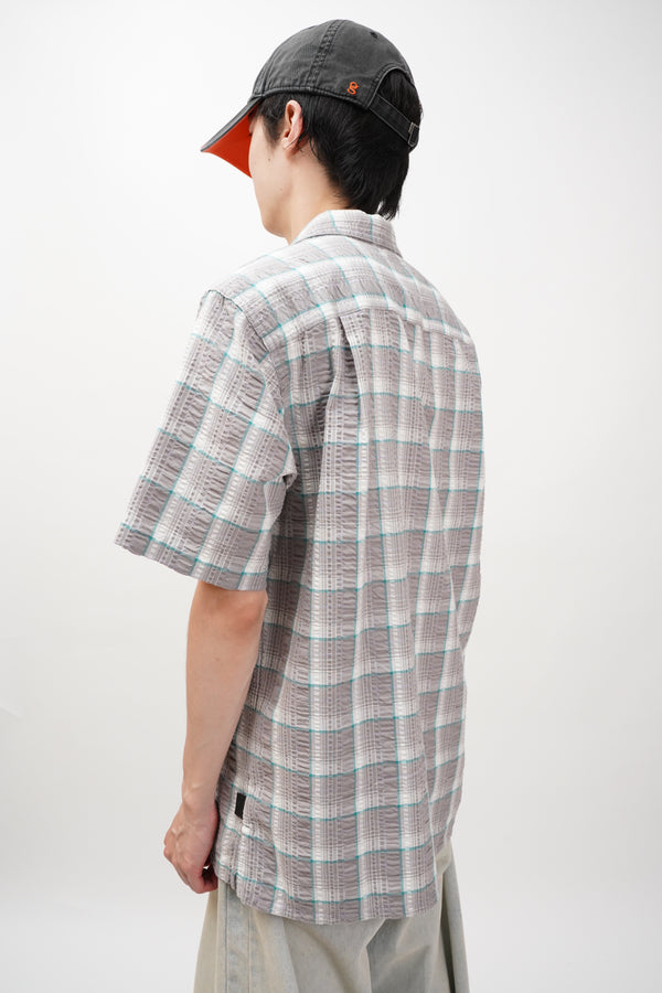 "Patagonia" -Cotton/Poly Seersucker S/S Shirt-