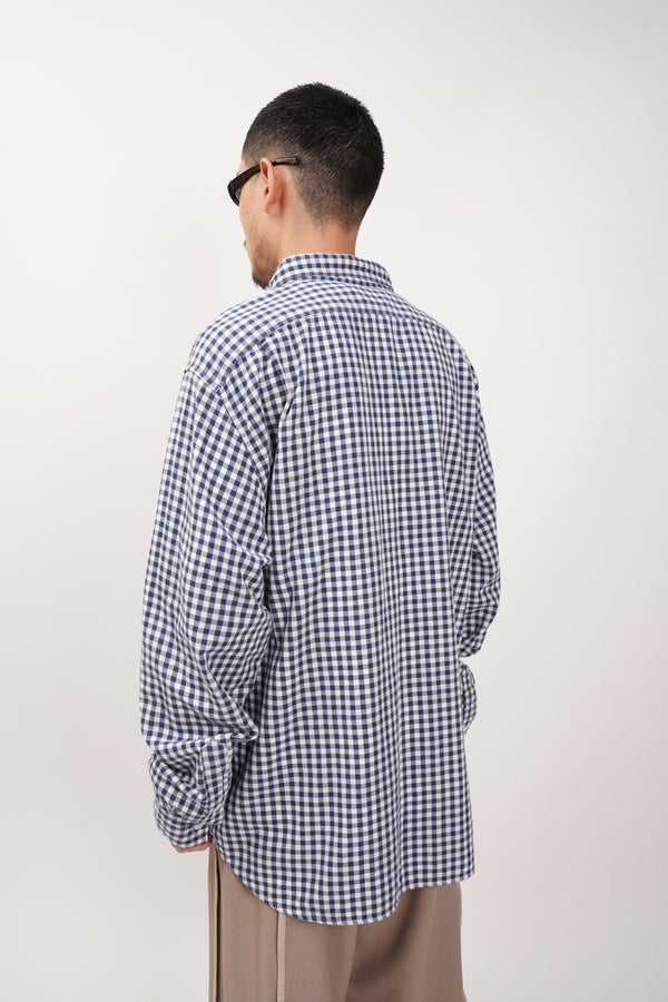 "J.CREW" -Gingham Check pattern L/S Work Shirts-