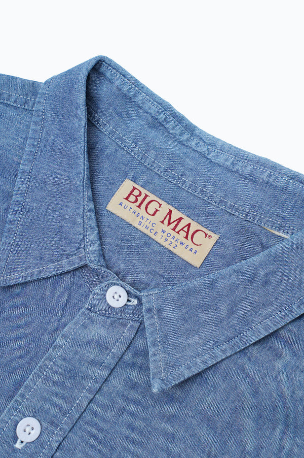 "BIG MAC" -Chambray Work Shirts-