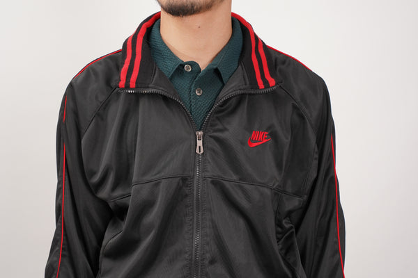 Bootleg "NIKE" -Jersey Track Jacket-