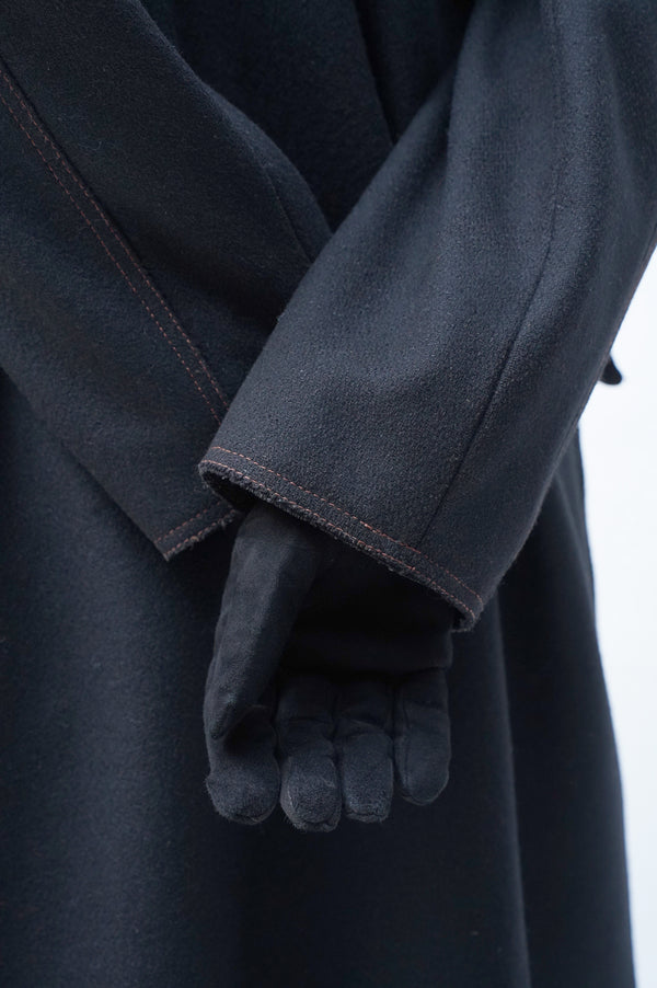 "Gaultier jean's " -Hooded Long Coat-