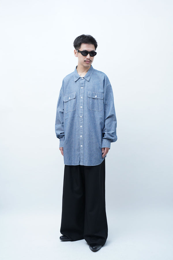 "BIG MAC" -Chambray Work Shirts-