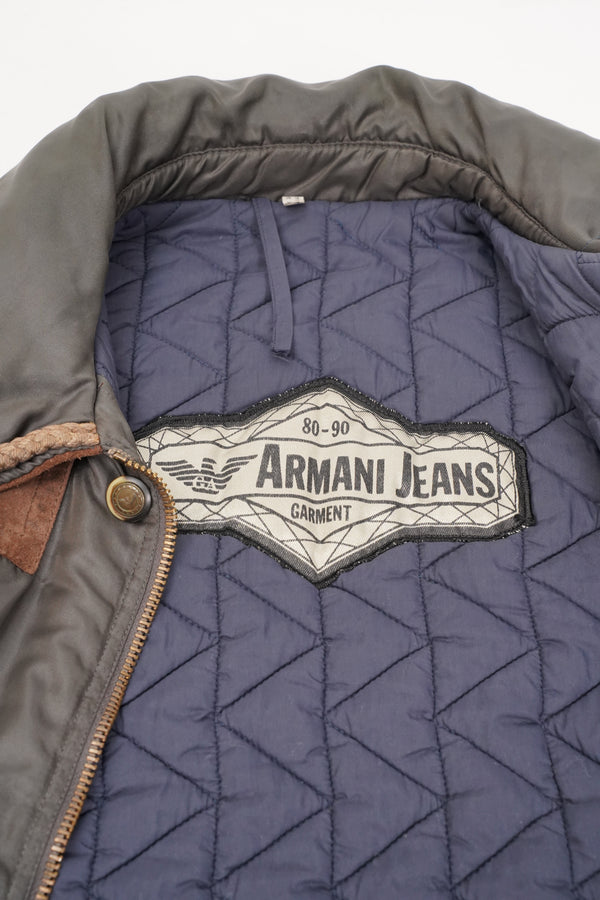 90's "ARMANI JEANS" -Military Design Blouson-