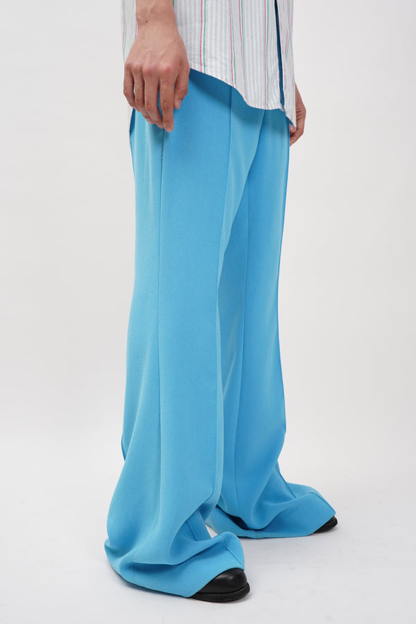 "UNKNOWN" -Polyester Flare Pants-