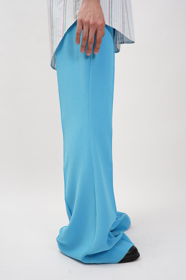 "UNKNOWN" -Polyester Flare Pants-