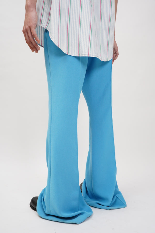 "UNKNOWN" -Polyester Flare Pants-