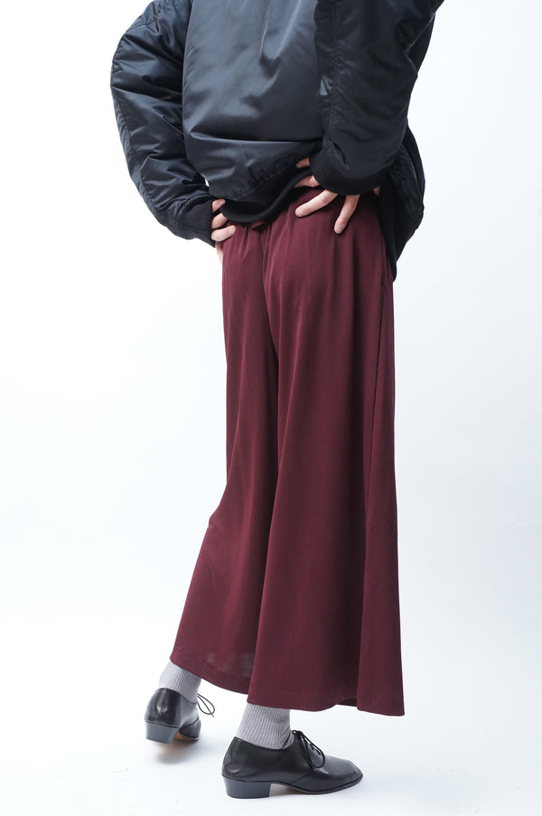 "JEAN PAUL GAULTIER FEMME" -Wide Easy Cropped Pants-
