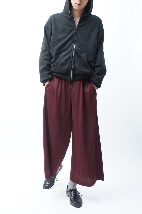"JEAN PAUL GAULTIER FEMME" -Wide Easy Cropped Pants-
