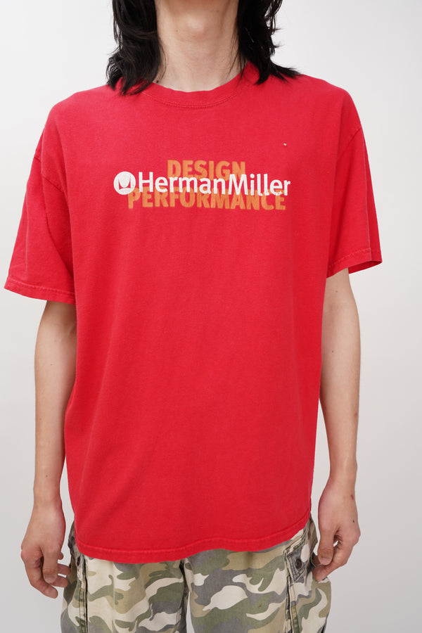 2000's "Hanes" -"Herman Miller" Printed S/S Tee-