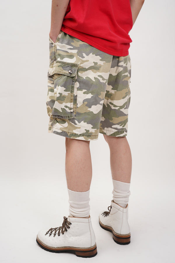 "Carhartt" -Cotton Cargo Shorts-