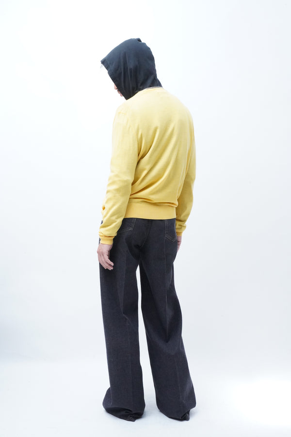 90's "POLO RALPH LAUREN" -Merino Wool V/N Knit Sweater-