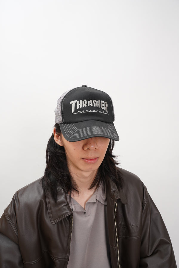 90's "THRASHER" -Mesh Tracker Cap-