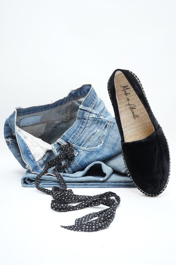 MADE IN ALICANTE [VELVET ESPADRILLE]