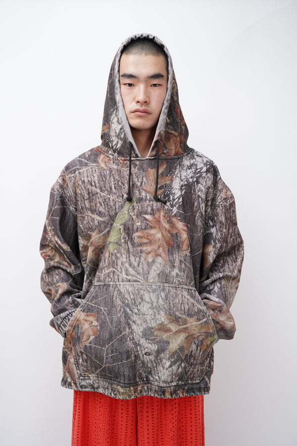 "RED HEAD" -Real Tree Camo Pile P/O Hoodie-