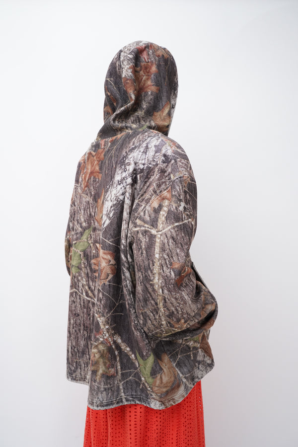 "RED HEAD" -Real Tree Camo Pile P/O Hoodie-