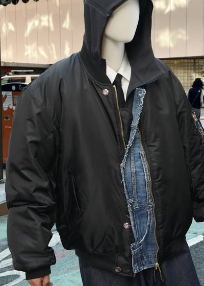 M.Y.JEAN GENIE -CUSTOMIZED BOMBER JACKET-