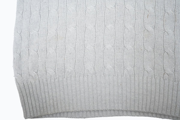 90's "POLO RALPH LAUREN" -Silk V/N  Knit Sweater-