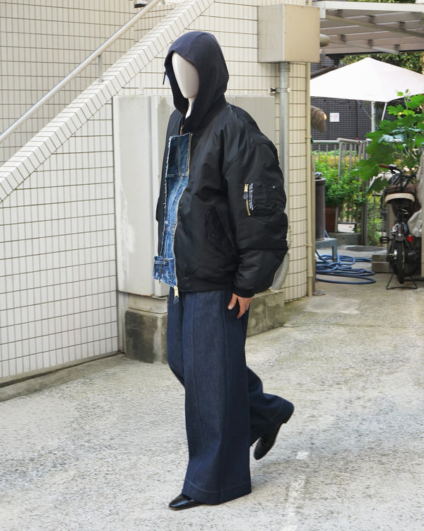 M.Y.JEAN GENIE -CUSTOMIZED BOMBER JACKET-