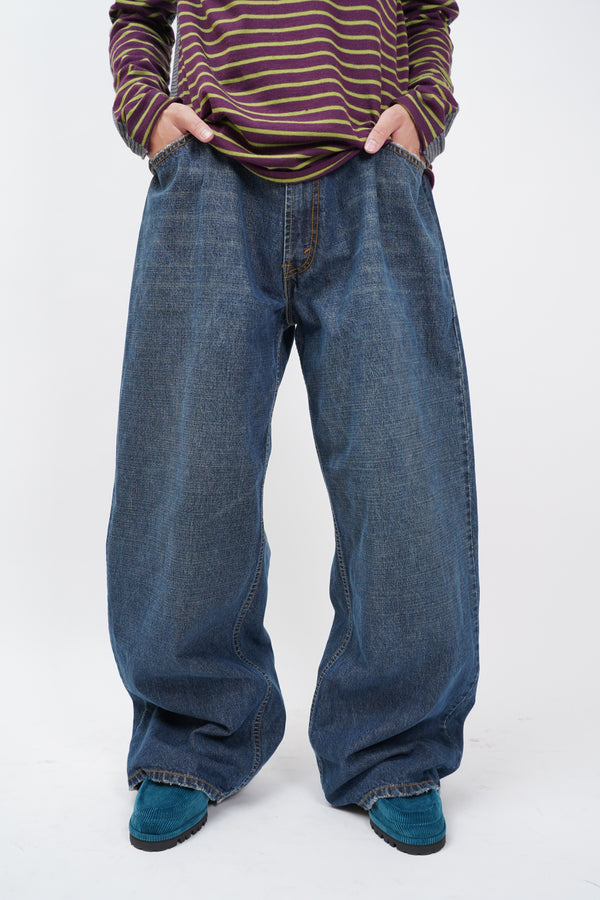 "Levi's" -"599 Giant Fit" Wide Denim Pants-