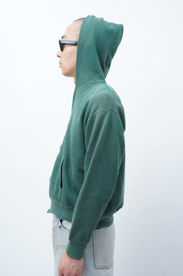 70's "UNKNOWN" -Zip up Sweat Parka-