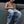 -3D Cutting Denim Pants- [INDIGO]
