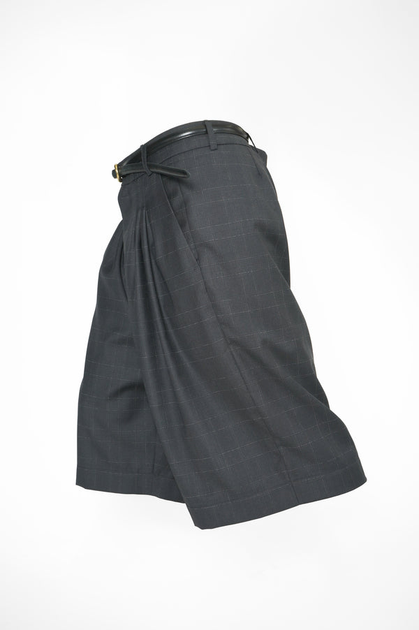 -Ultrawidepleated Shorts-